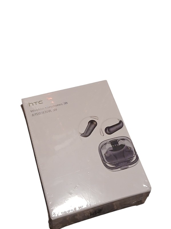 HTC NE38 Wireless Bluetooth Headphones, HD Voice, Long-Lasting Battery, Black