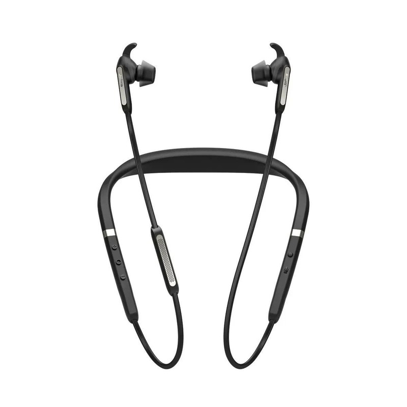 Jabra Elite 65e Wireless Neckband Earbuds In-Ear Headphones Headset – Black