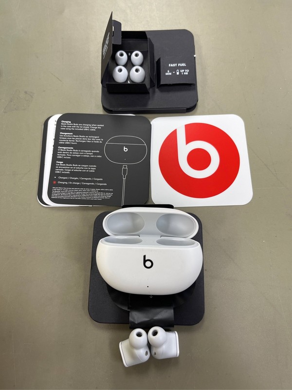 Beats by Dr. Dre ANC Bluetooth Water-Resistant Earbud Headphones Type, White gallery