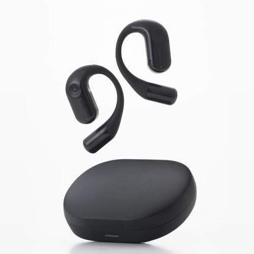 Elecom Open Ear Bluetooth 5.4 Earbuds Cosmo Black IPX5 LBT-OWS02ECCBK