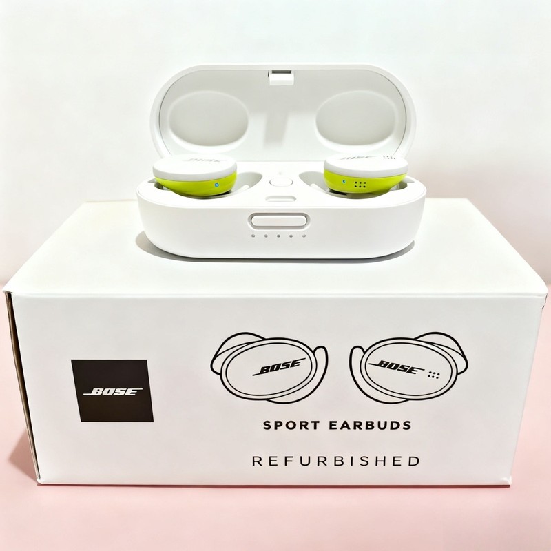 Bose Sport Earbuds Wireless Earphones Bluetooth Headphones In-Ear Earbuds White gallery
