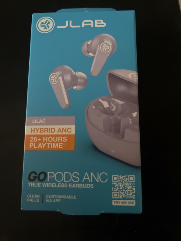 JLAB Go Pods Hybrid ANC True Wireless Earbuds Lilac gallery