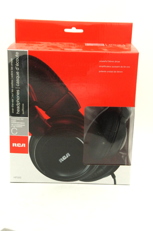 RCA HP350 wired headphones New