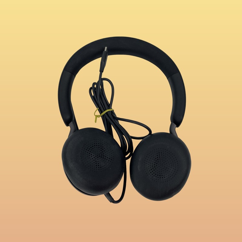 Lot of 7 Jabra Evolve2 40 Wired Headphones HSC130 Black #UL2375 gallery