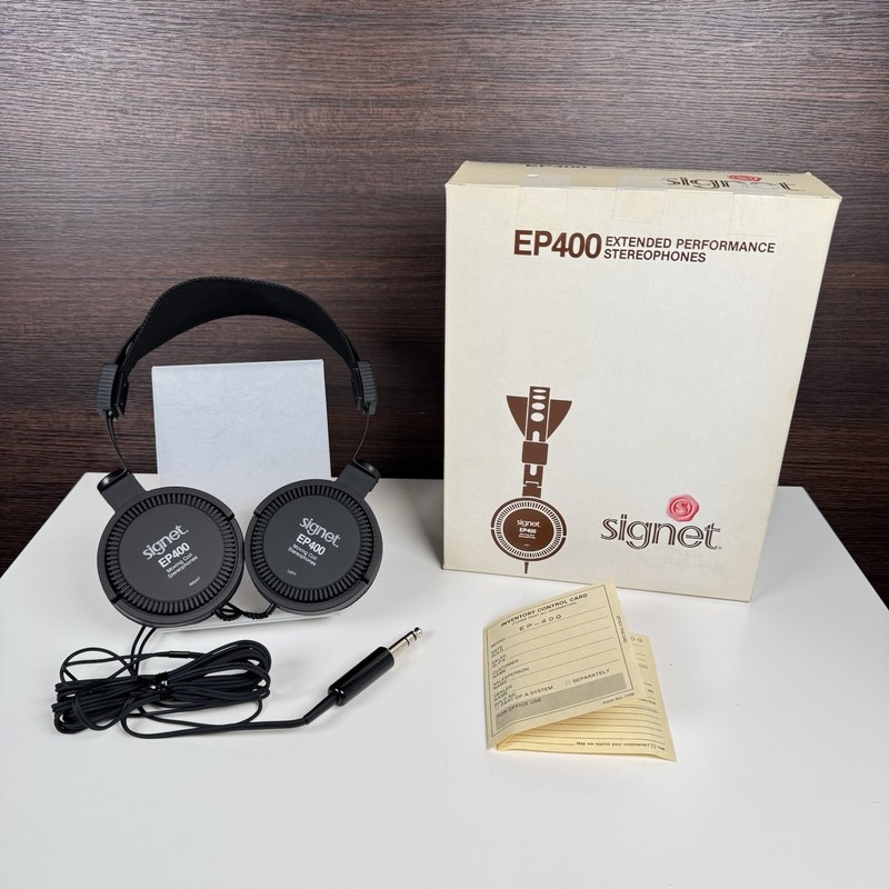 Vintage SIGNET EP400 Extended Performace Stereophones Headphones – Japan