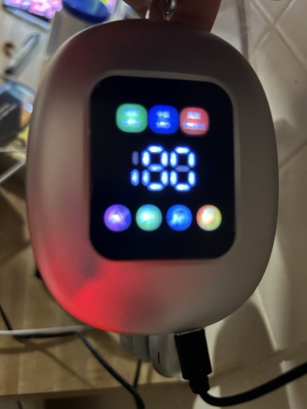 P-Max300 COOL.Art Wireless Bluetooth Headphones Touchscreen Display gallery