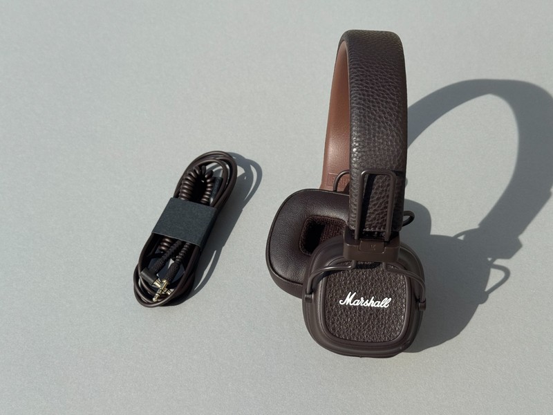 Marshall Major V Wireless On-Ear Bluetooth Headphones – Brown #OB