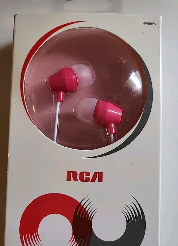 RCA HP159PK Stereo Earbuds, Pink gallery