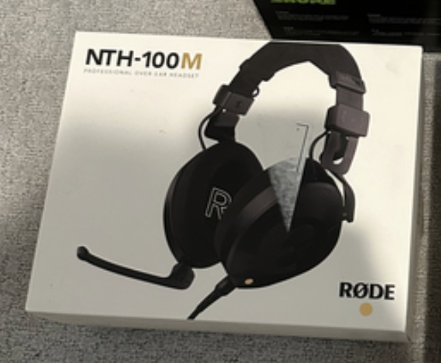 RØDE NTH-100M Professional Over-ear Headset RODE – Black Brand New
