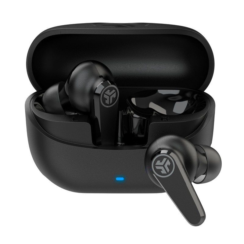JLab GO Pods ANC Wireless Earbuds , 26Hr Playtime, Refurbished