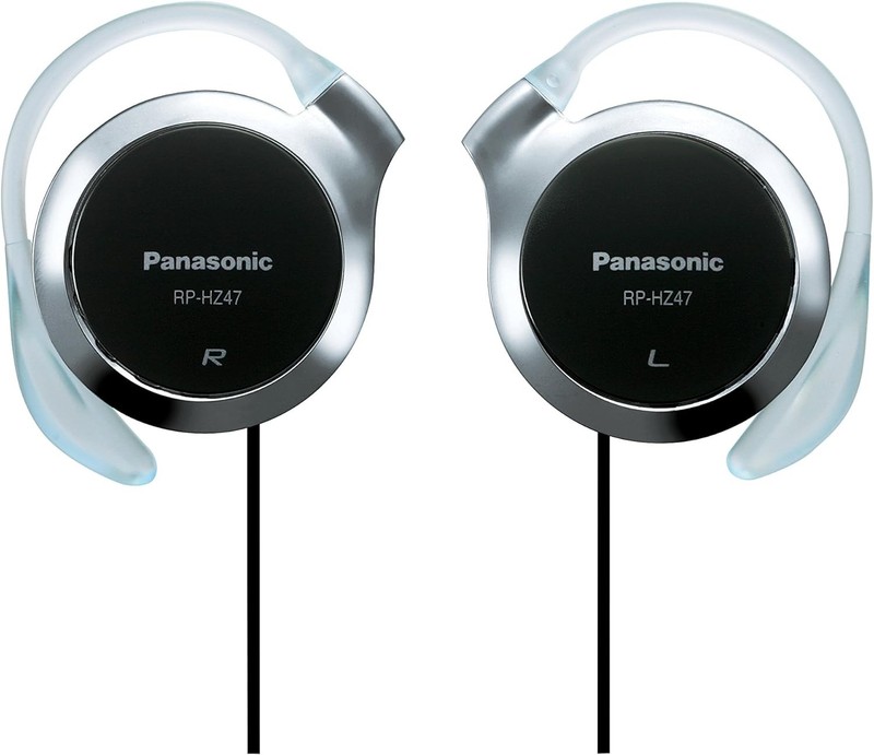 Panasonic Clip Headphones, Black, RP-HZ47-K