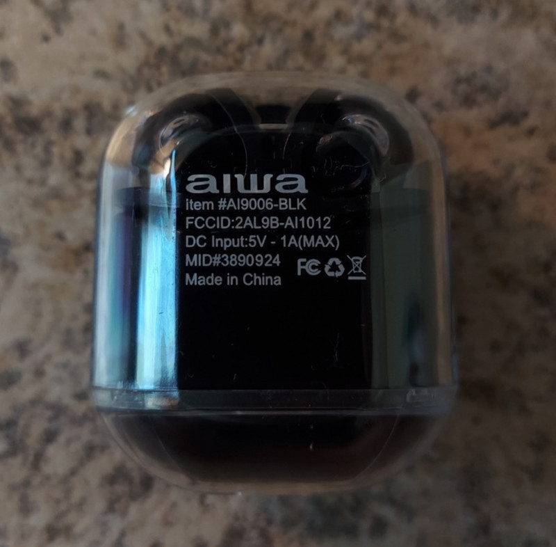 NEW (OPEN BOX) ⭐ Aiwa Prodigy Micro True Wireless Earphones ⭐ FAST USA SELLER gallery
