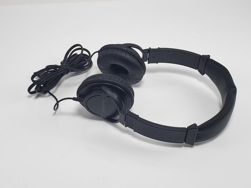 Kensington K97456WW USB C On Ear Headphones Wired 6ft Cord Black gallery