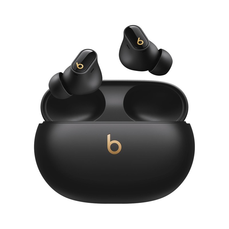 Beats Studio Buds Plus Black With Case And Both Earbuds.
