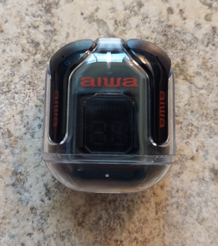NEW (OPEN BOX) ⭐ Aiwa Prodigy Micro True Wireless Earphones ⭐ FAST USA SELLER