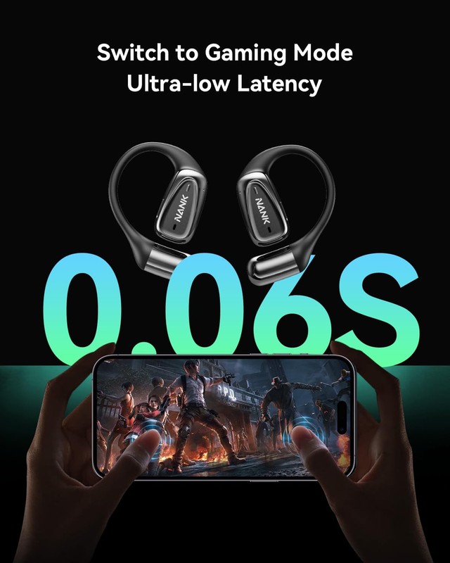 Open-Ear Headphones Bluetooth 5.4 Wireless Sports Headphones gallery
