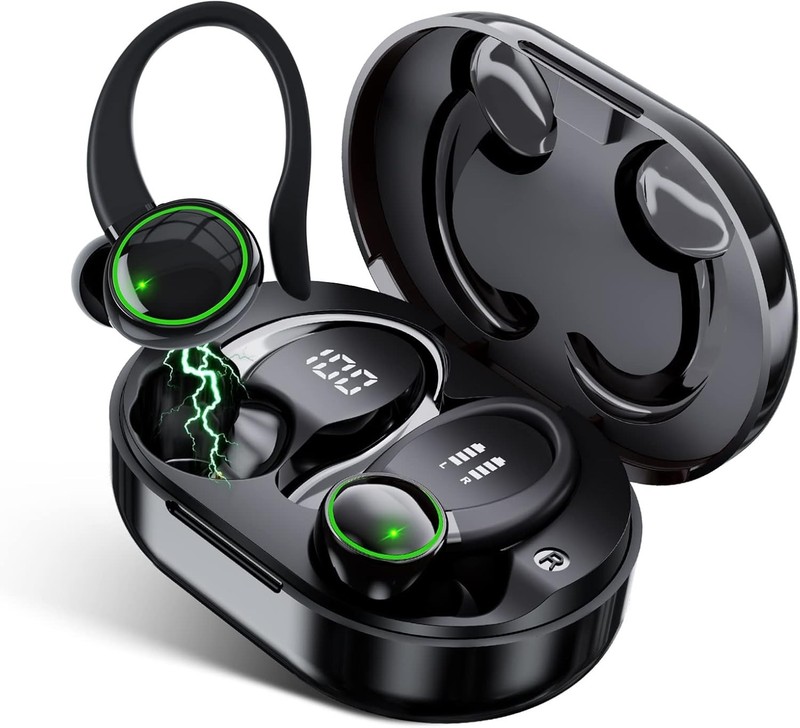 Bluetooth Headphones Wireless 5.4 Earbuds 40hrs Playtime Wireless Charging Case
