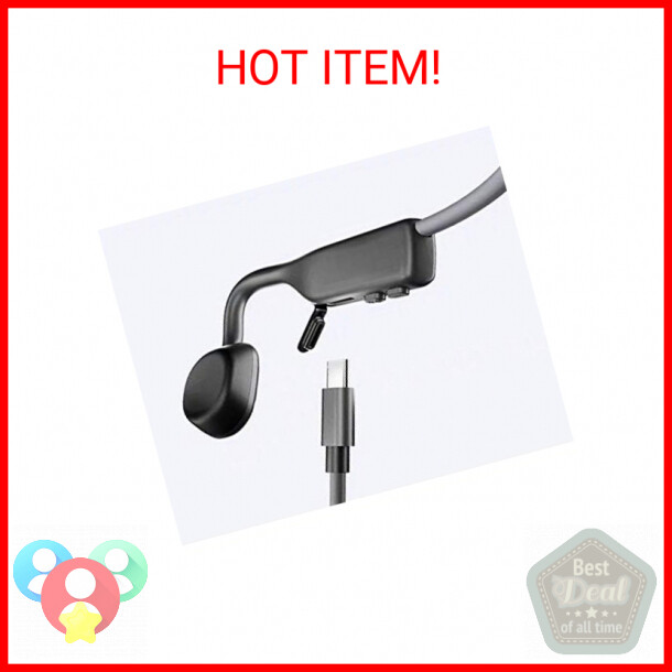 USB-C Charging Cable for AfterShokz OpenMove/SHOKZ OpenFit Open-Ear Wireless Bon