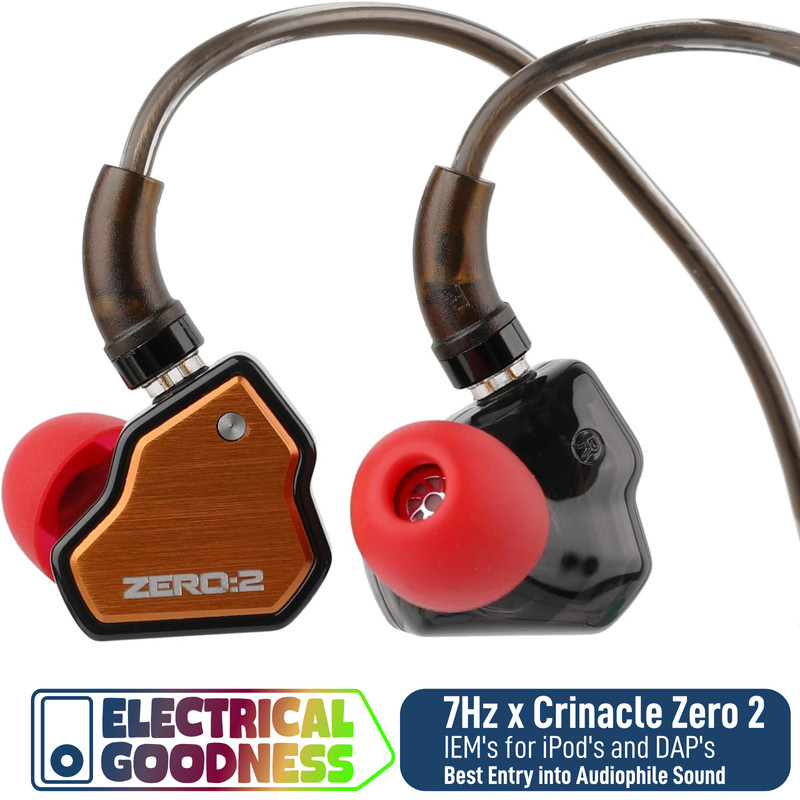 7Hz x Crinacle Zero 2 – High Quality Headphones For iPods & Digital Audio
