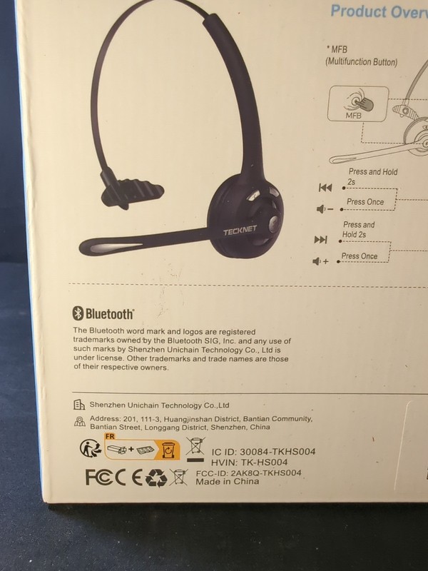 NIP TECKNET (TK - HS004) Wireless bluetooth Headphones Headset With Microphone gallery