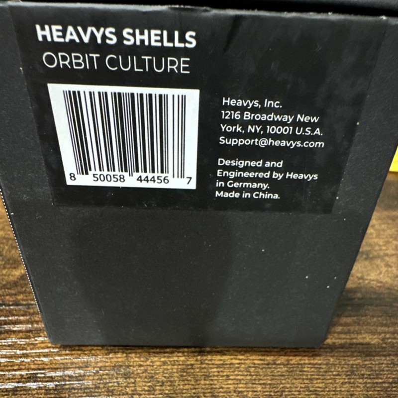 Heavys Shells Orbit Culture Shells, Black, New gallery
